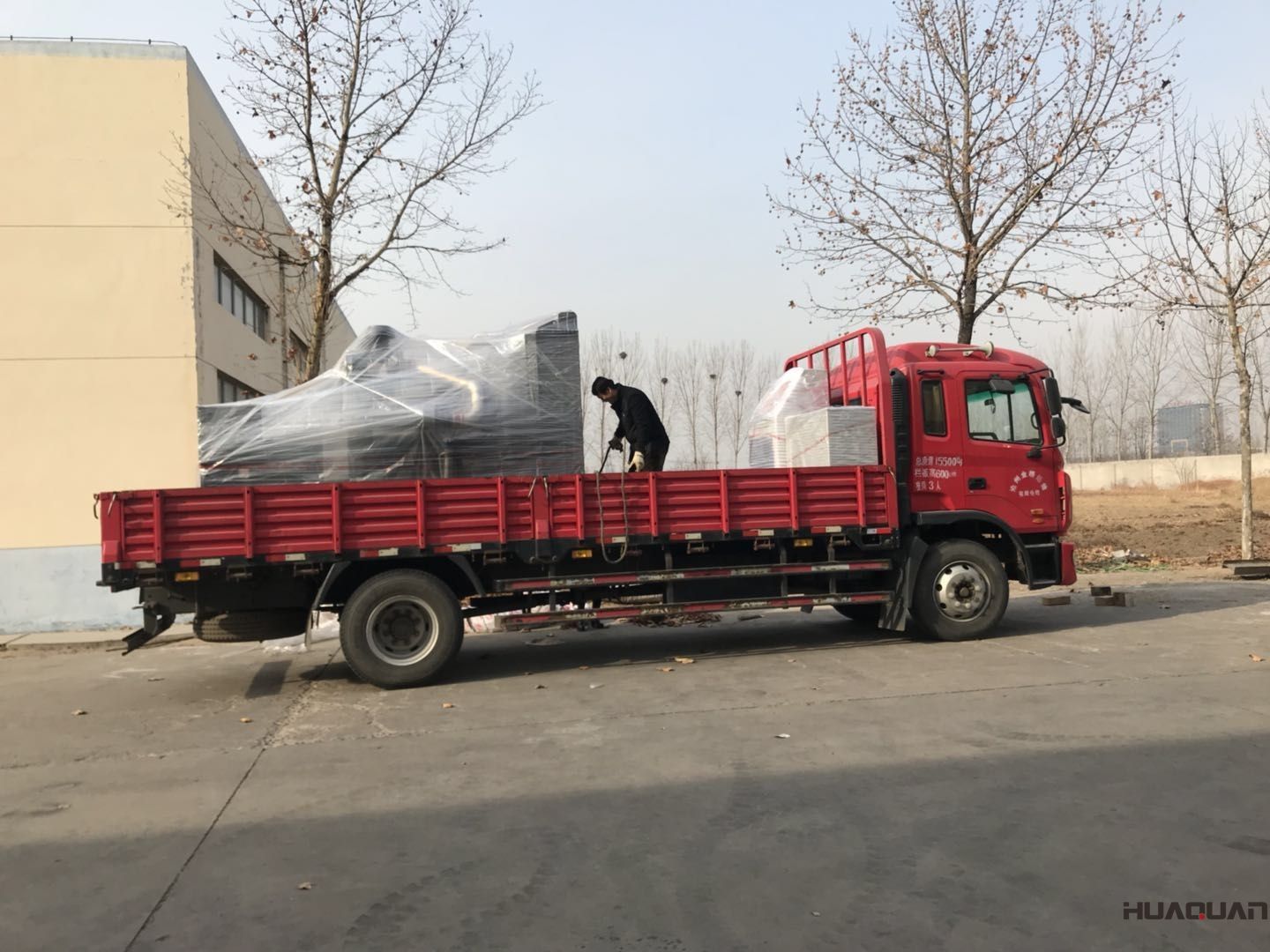   華全動力600千瓦發電機組于1月3號發往滄州