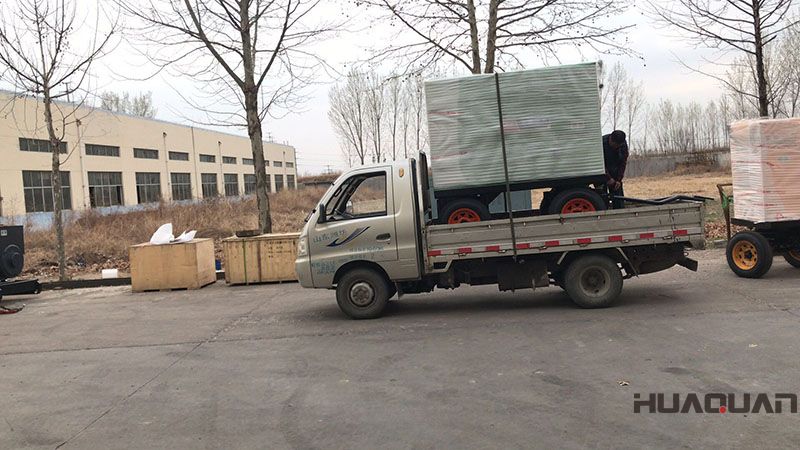 3.14號石先生訂購一臺HQ30GF移動防雨棚發電機組發往遼寧