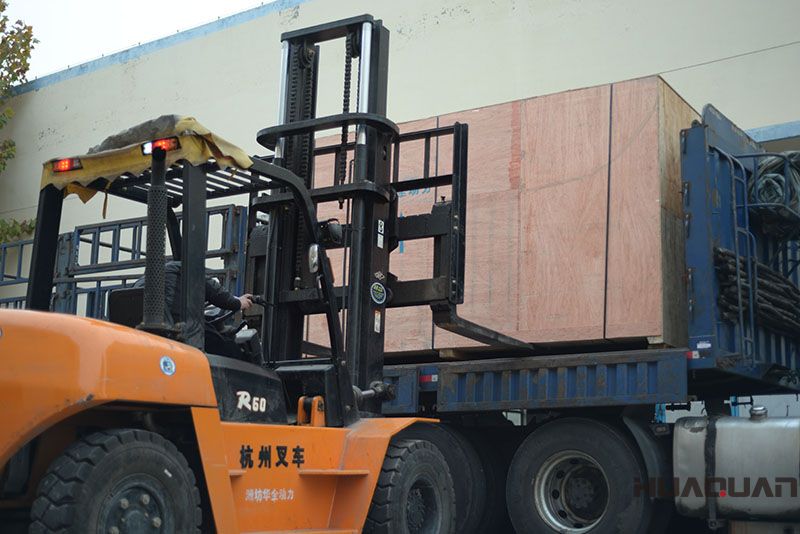 一臺大功率HQ500GF靜音箱發(fā)電機(jī)組3.14發(fā)往山東招遠(yuǎn)