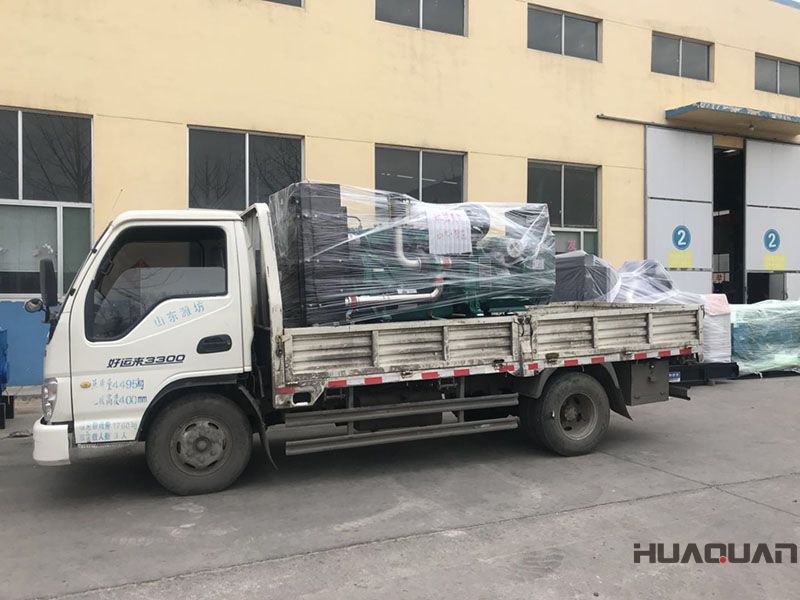 楊先生訂購的一臺標(biāo)配型100GF柴油發(fā)電機(jī)組在3.14號發(fā)往湖南岳陽