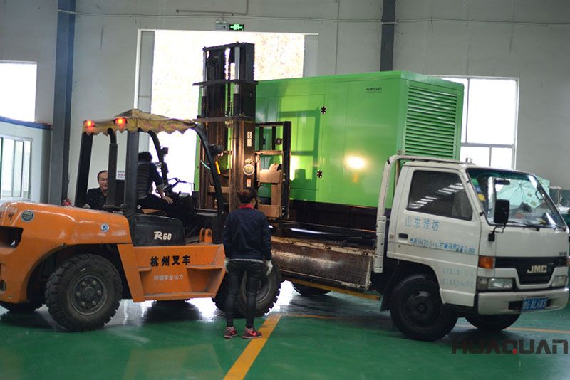 3.28號一臺75GF移動拖車防雨棚發(fā)電機組發(fā)完河南省鶴壁淇縣