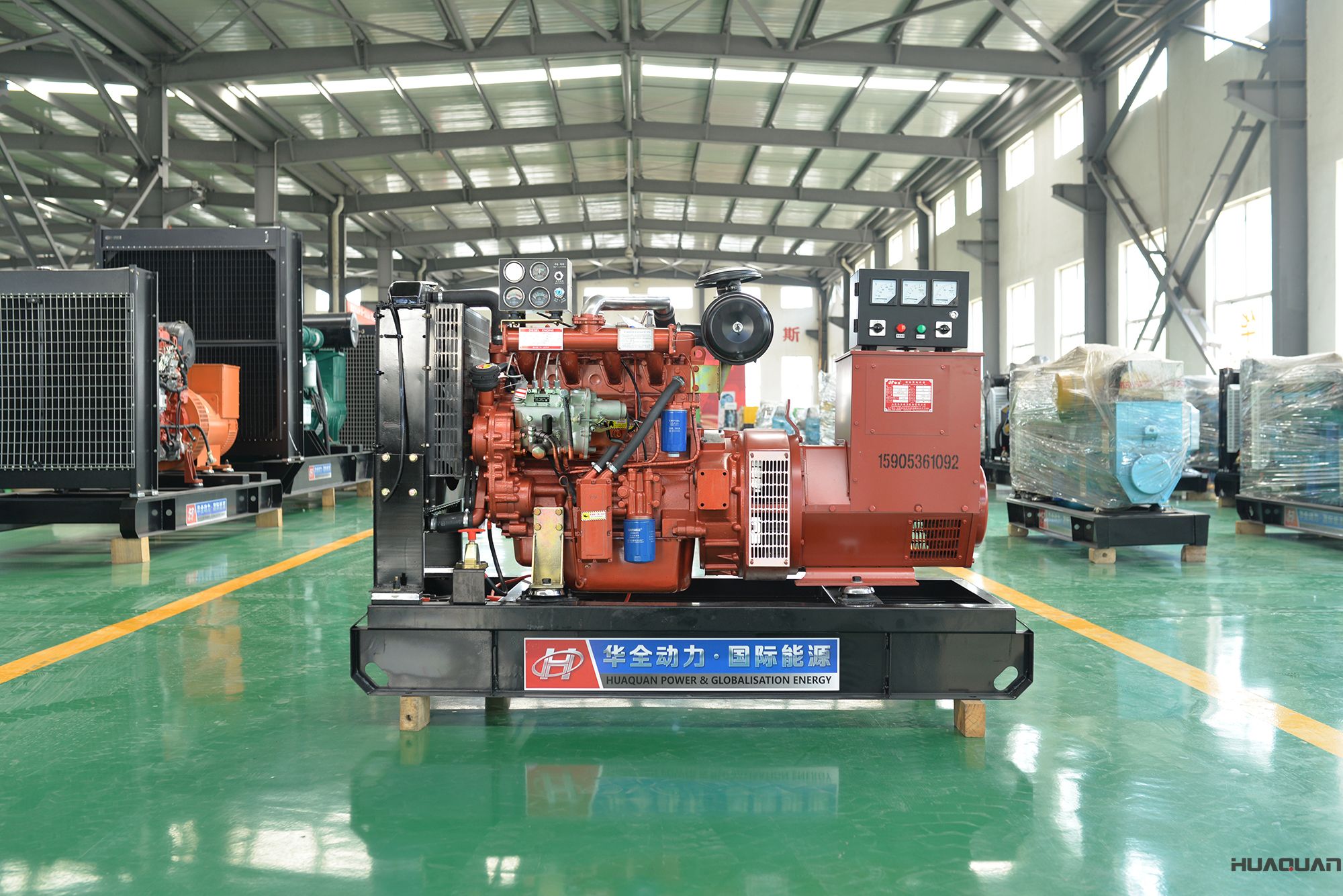 2018年4月26日華全動力一臺50kw發(fā)電機(jī)組發(fā)往河南省 