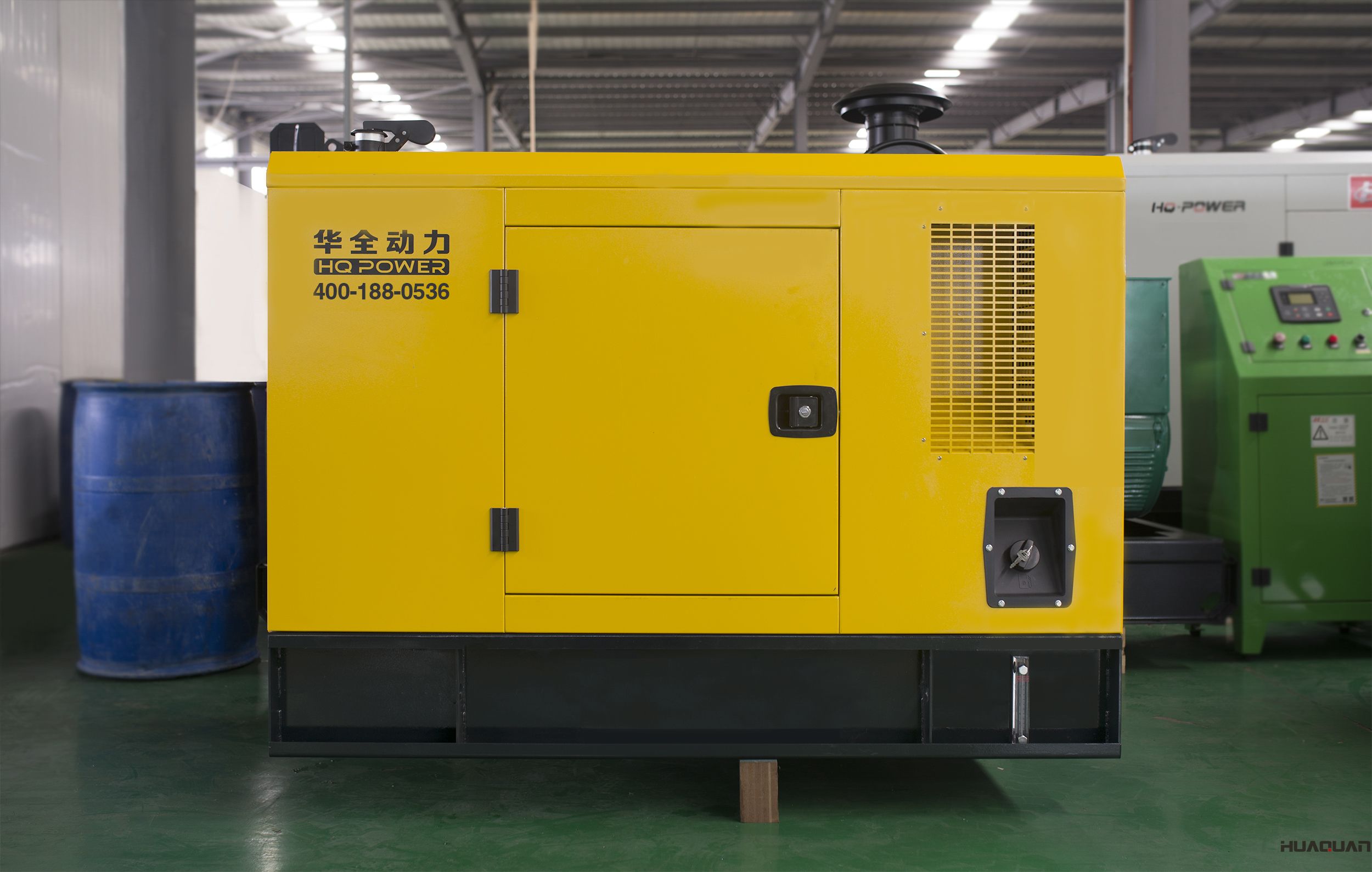 2018年4月27日華全動力16kw靜音箱發(fā)電機(jī)組發(fā)往寒亭