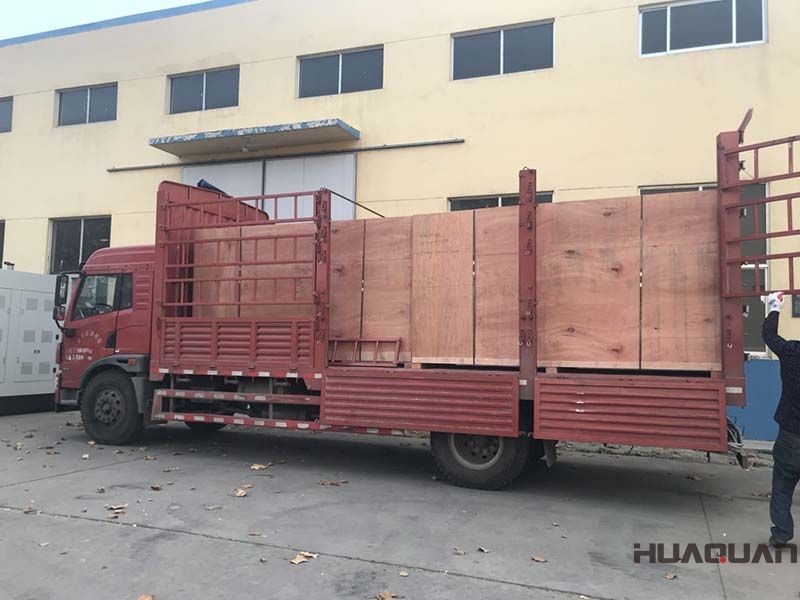 6.6號，兩臺標配型柴油發(fā)電機組發(fā)往山東省煙臺市和東營海港