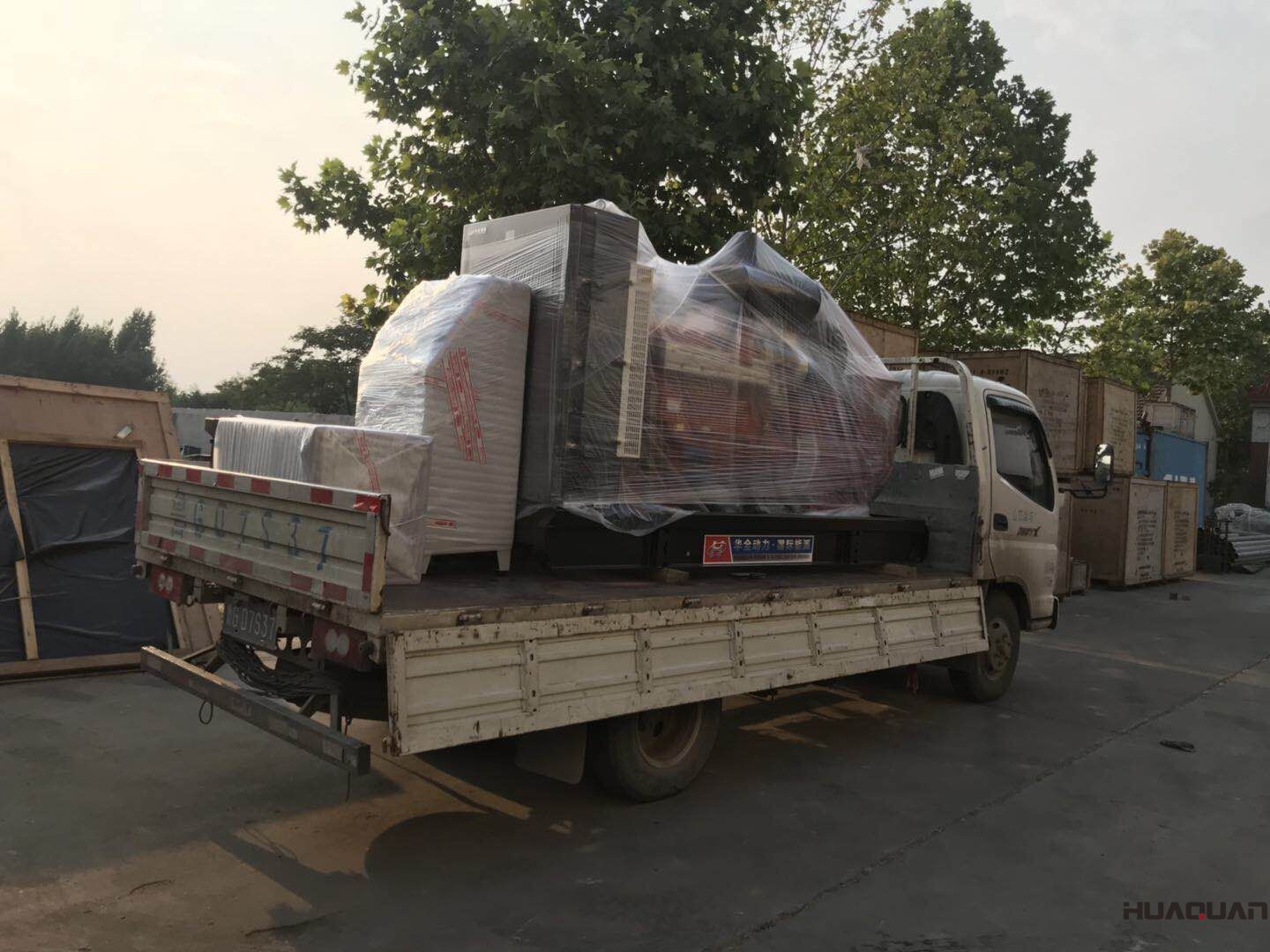 7月9號(hào)一臺(tái)HQ300GF標(biāo)配型柴油發(fā)電機(jī)組已發(fā)往浙江省