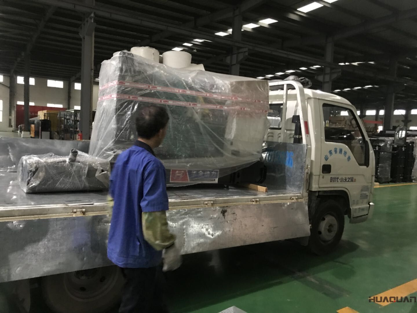 一臺HQ20F標配柴油機水泵于7月14日成功發(fā)往甘肅省