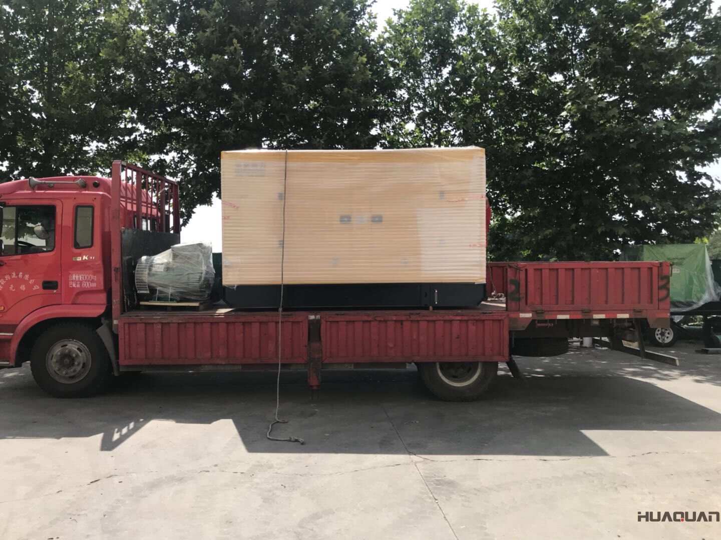 7月6日一臺HQ5QF標配汽油一體機順利發往江蘇省蘇州市