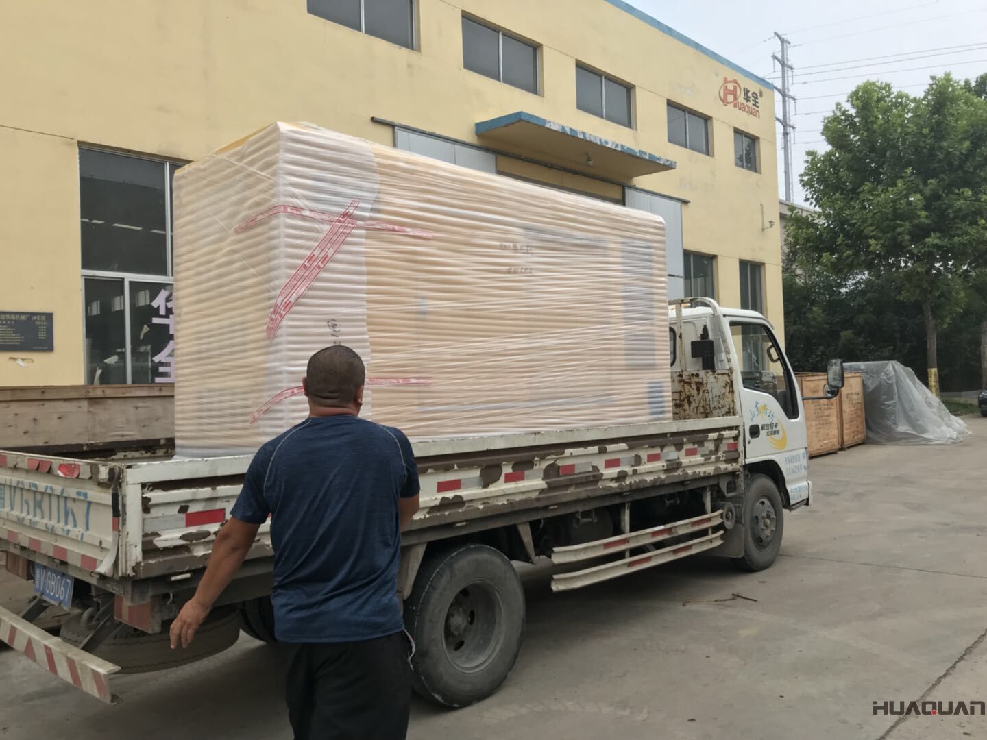 發(fā)貨了！7月28號一臺75kw靜音箱型柴油發(fā)電機組已發(fā)往河北