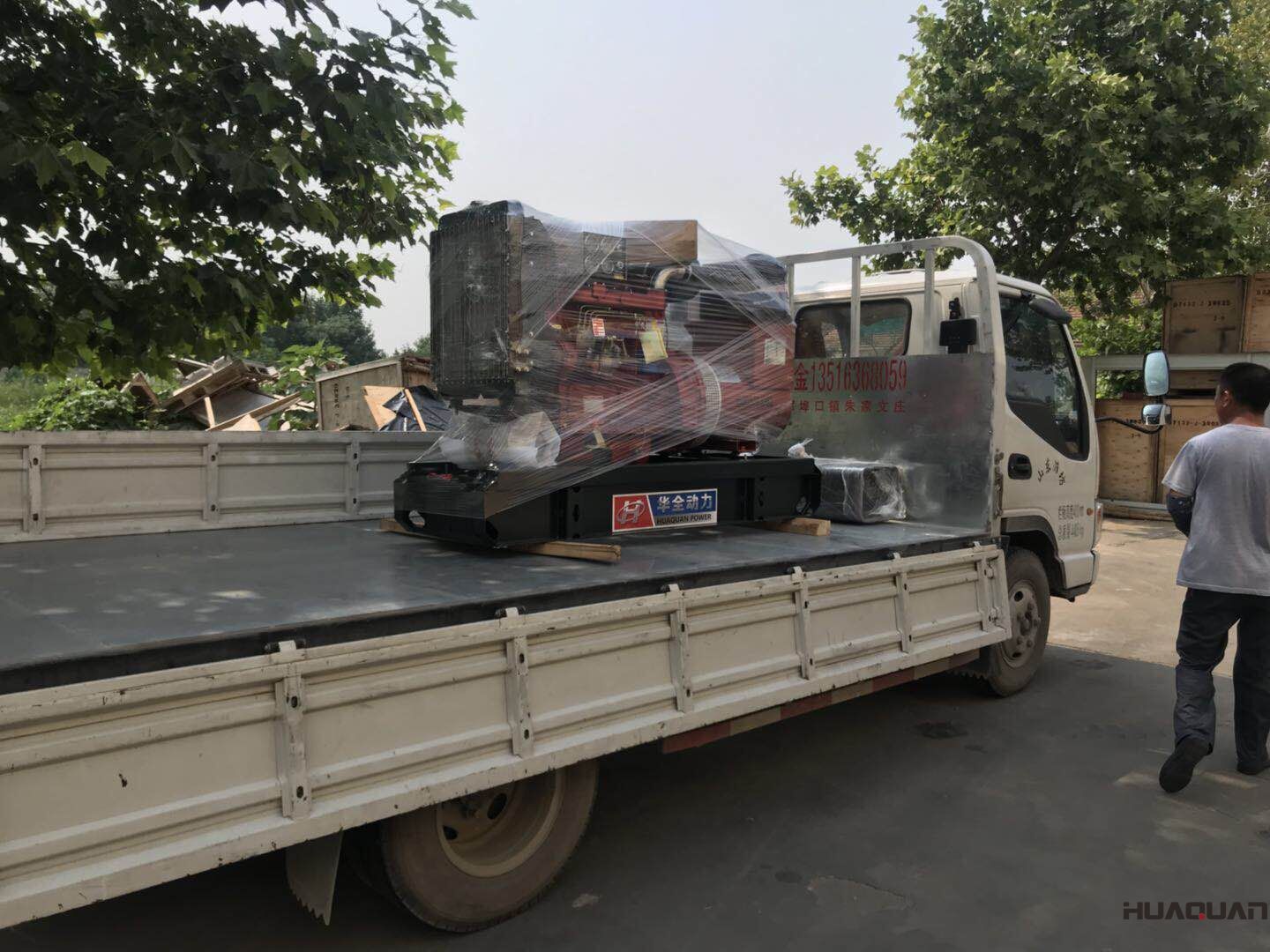 一臺20kw標配柴油發(fā)電機組于8月2日順利發(fā)往陜西省