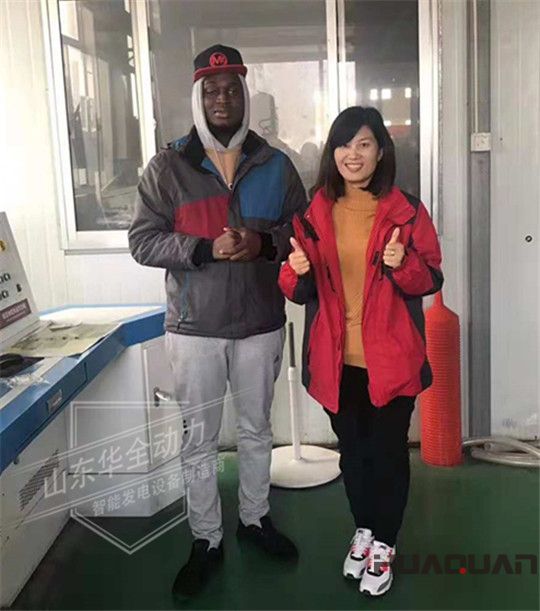 國(guó)外客戶來(lái)華全動(dòng)力簽訂發(fā)電機(jī)組合同