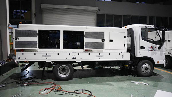 公司順利完成兩臺應(yīng)急電源車的發(fā)貨任務(wù)