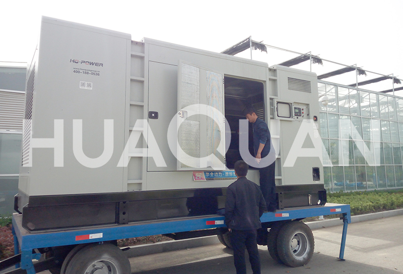 湖北襄陽市道路建設(shè)300kW移動式發(fā)電機(jī)組電站項(xiàng)目