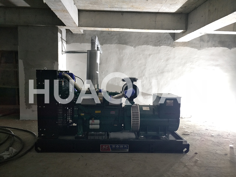 德州市索通小鎮(zhèn)糧油儲備400KW發(fā)電機組電站項目