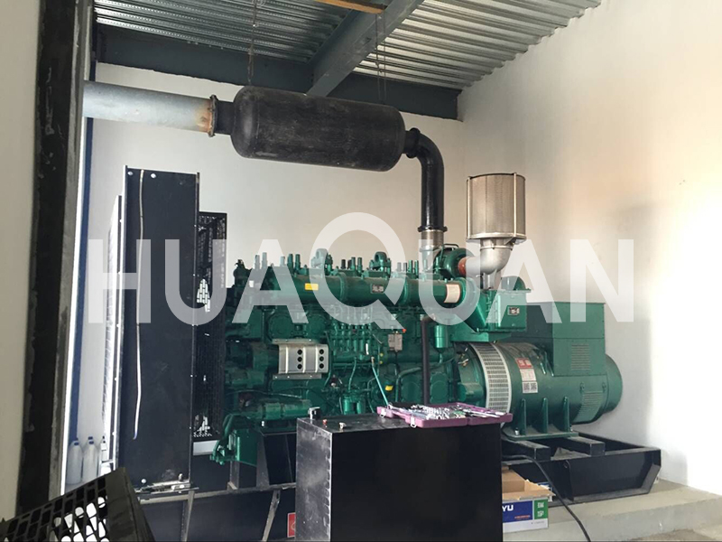 云南昆明航天城450KW發(fā)電機(jī)組電站