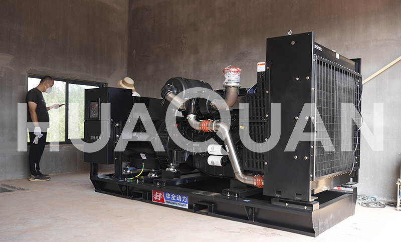 山東濰坊某中學(xué)400kW發(fā)電機(jī)組電站項目