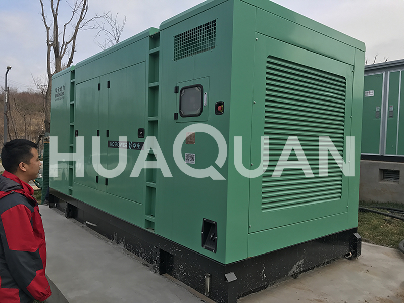 湖北省某檢察院450kW靜音型發(fā)電機組電站項目